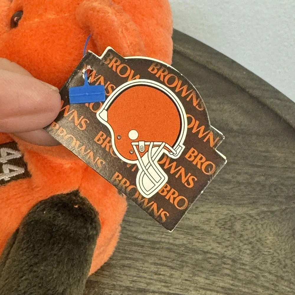 Vintage 1999 Cleveland Browns Marc Edwards #44 Pro Bear Plush NFL Limited Treasu
